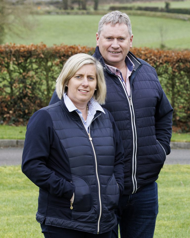 Kevin and Margaret Twomey , our host farmers